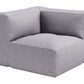Luanda Grey Ottoman Conversion Set