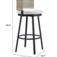 Midnight Wave Barstool White