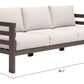 Bal Harbor 4-Piece Outdoor Living Set – White + Charcoal