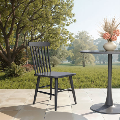 Zeilen Dining Chair Black