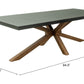 Suan Rectangular Dining Table Gray