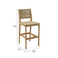 Corde Barstool Beige
