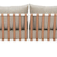 Welt Sofa Taupe & White