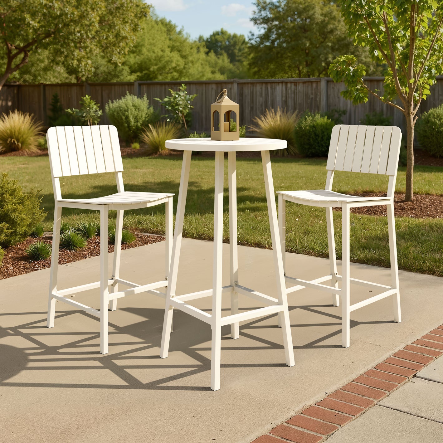 Ren Bar Table White
