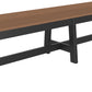 Café Dining Bench (72")