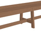 Café Dining Bench (72")
