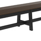 Café Dining Bench (72")