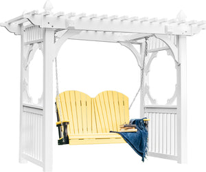 Classic Vinyl Swing Stand - White