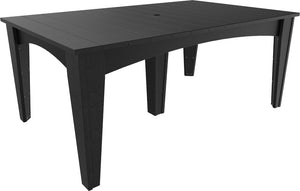 Island Dining Table (44" x 72" Rectangular)