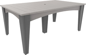Island Dining Table (44" x 72" Rectangular)