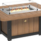 Lumin Fire Pit 51" Rectangular