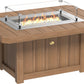 Lumin Fire Pit 51" Rectangular