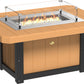 Lumin Fire Pit 51" Rectangular