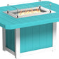 Lumin Fire Table 62" Rectangular