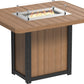 Lumin Fire Table 62" Rectangular