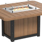 Lumin Fire Table 62" Rectangular