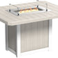 Lumin Fire Table 62" Rectangular