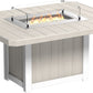 Lumin Fire Table 62" Rectangular