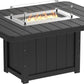 Lumin Fire Table 62" Rectangular