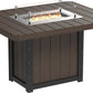 Lumin Fire Table 62" Rectangular