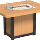 Lumin Fire Table 62" Rectangular