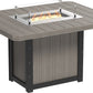 Lumin Fire Table 62" Rectangular