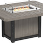 Lumin Fire Table 62" Rectangular