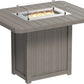 Lumin Fire Table 62" Rectangular