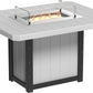 Lumin Fire Table 62" Rectangular