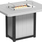Lumin Fire Table 62" Rectangular