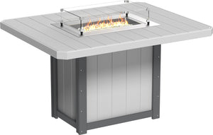 Lumin Fire Table 62" Rectangular