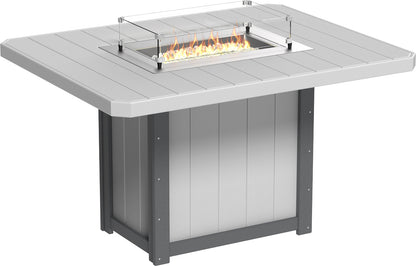 Lumin Fire Table 62" Rectangular