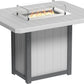 Lumin Fire Table 62" Rectangular