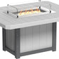 Lumin Fire Table 62" Rectangular