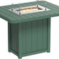 Lumin Fire Table 62" Rectangular
