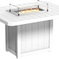Lumin Fire Table 62" Rectangular
