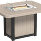 Lumin Fire Table 62" Rectangular