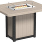 Lumin Fire Table 62" Rectangular