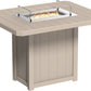 Lumin Fire Table 62" Rectangular