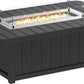 Lumin Fire Table 79" Rectangular