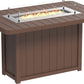 Lumin Fire Table 79" Rectangular