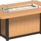 Lumin Fire Table 79" Rectangular