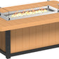 Lumin Fire Table 79" Rectangular