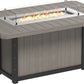 Lumin Fire Table 79" Rectangular