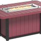 Lumin Fire Table 79" Rectangular