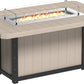 Lumin Fire Table 79" Rectangular