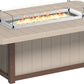 Lumin Fire Table 79" Rectangular