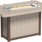 Lumin Fire Table 79" Rectangular