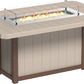 Lumin Fire Table 79" Rectangular