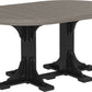 4' x 6' Oval Table